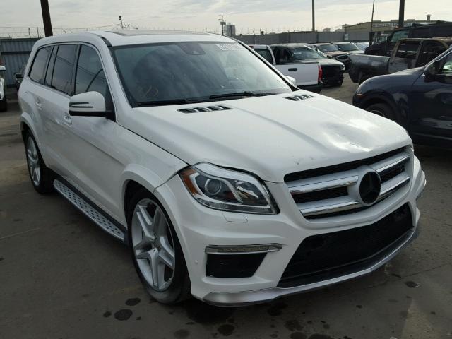 4JGDF7DE2EA431256 - 2014 MERCEDES-BENZ GL 550 4MA WHITE photo 1