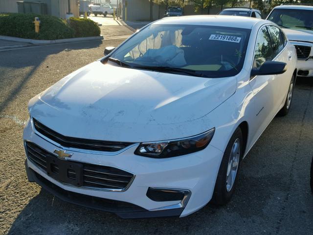 1G1ZB5ST1GF295700 - 2016 CHEVROLET MALIBU LS WHITE photo 2