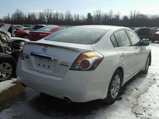 1N4AL2AP2CN436946 - 2012 NISSAN ALTIMA BAS WHITE photo 4