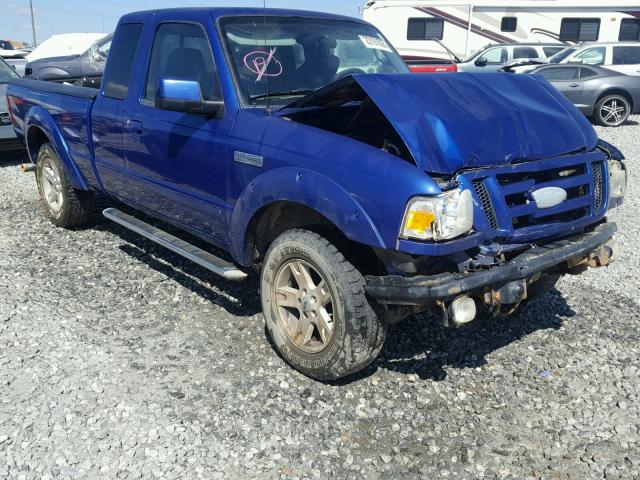 1FTYR44U26PA05441 - 2006 FORD RANGER SUP BLUE photo 1