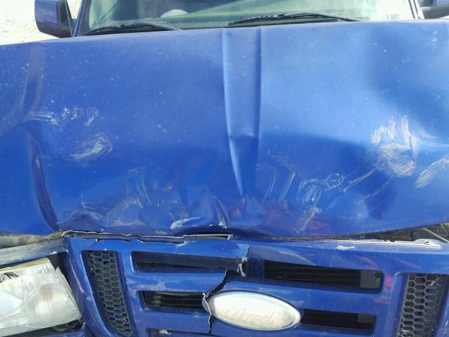 1FTYR44U26PA05441 - 2006 FORD RANGER SUP BLUE photo 7