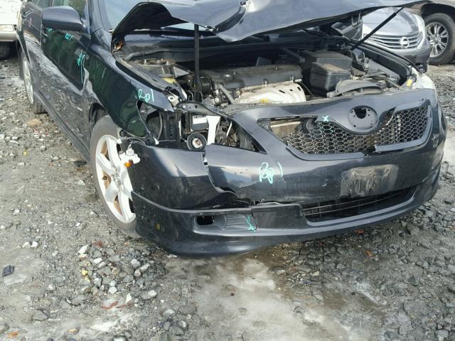 4T1BE46K79U885499 - 2009 TOYOTA CAMRY BASE BLACK photo 9