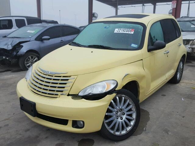 3A8FY78G47T502528 - 2007 CHRYSLER PT CRUISER YELLOW photo 2