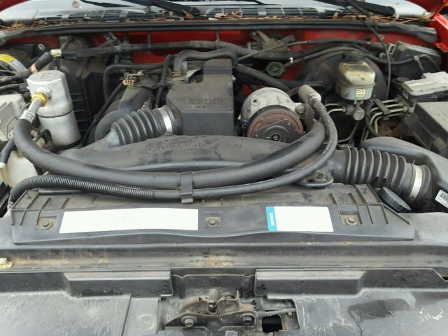 1GCCS1459YK264000 - 2000 CHEVROLET S TRUCK S1 RED photo 7