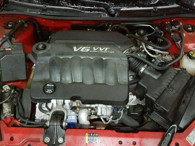 2G1WC5E30D1152610 - 2013 CHEVROLET IMPALA LTZ RED photo 7