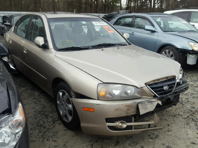 KMHDN46D56U266745 - 2006 HYUNDAI ELANTRA GL WHITE photo 1