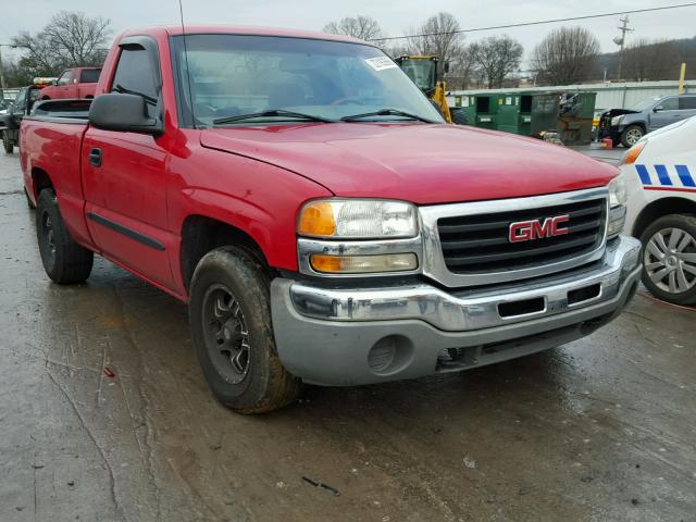 1GTEC14X43Z100242 - 2003 GMC NEW SIERRA RED photo 1