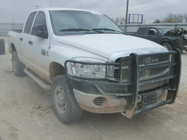 3D7KS28A48G181824 - 2008 DODGE RAM 2500 S WHITE photo 1