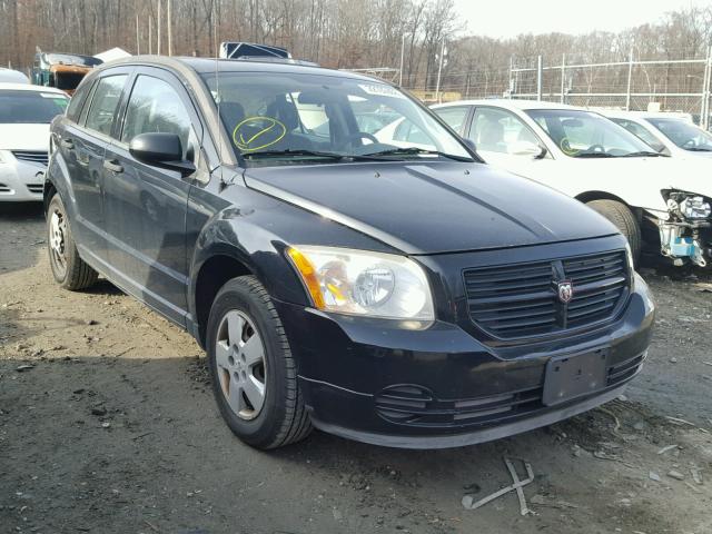 1B3HB28B97D587673 - 2007 DODGE CALIBER BLACK photo 1