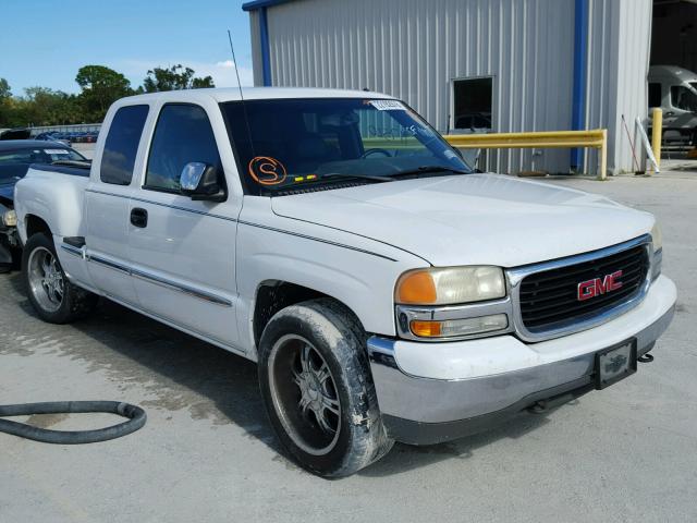 2GTEC19V411170885 - 2001 GMC NEW SIERRA WHITE photo 1