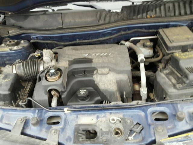 2CNDL43F186020076 - 2008 CHEVROLET EQUINOX LT BLUE photo 7