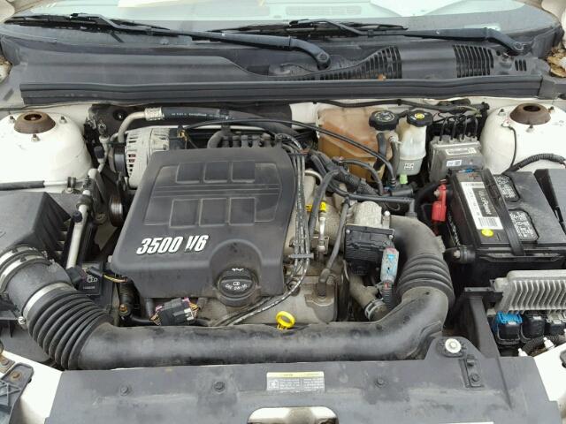 1G1ZT52855F280705 - 2005 CHEVROLET MALIBU LS WHITE photo 7