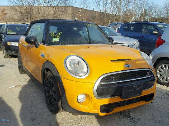 WMWWG9C56G3A91446 - 2016 MINI COOPER S ORANGE photo 1