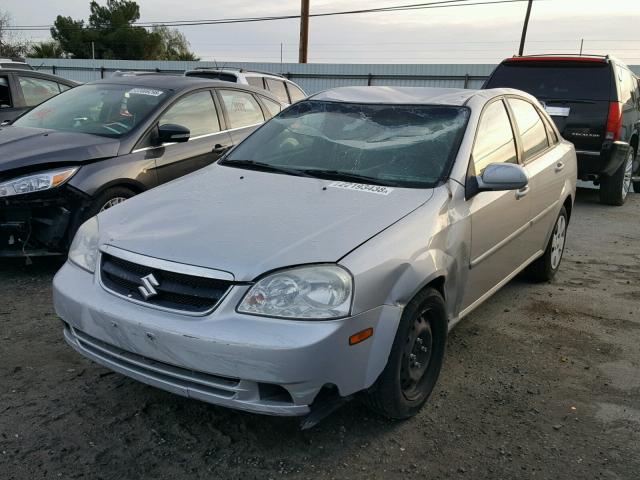 KL5JD56ZX8K889603 - 2008 SUZUKI FORENZA BA SILVER photo 2