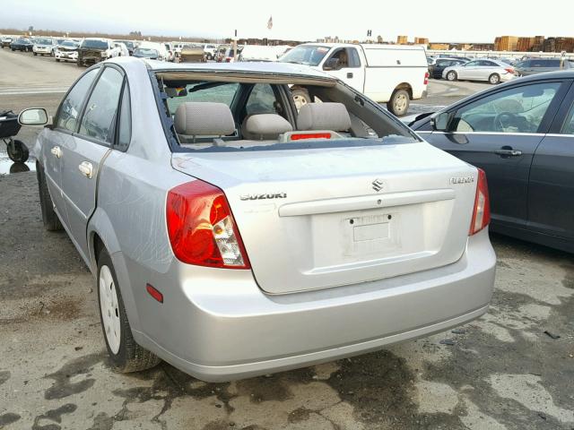 KL5JD56ZX8K889603 - 2008 SUZUKI FORENZA BA SILVER photo 3