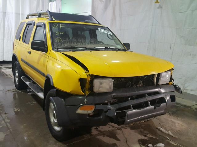 5N1ED28Y11C543448 - 2001 NISSAN XTERRA XE YELLOW photo 1