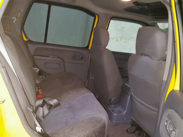 5N1ED28Y11C543448 - 2001 NISSAN XTERRA XE YELLOW photo 6