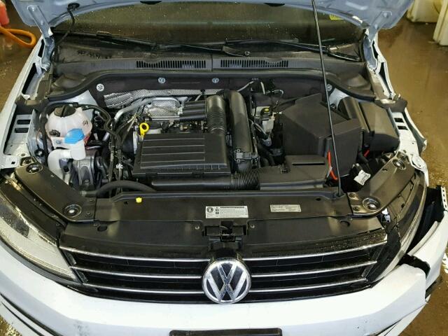 3VW2B7AJXHM285895 - 2017 VOLKSWAGEN JETTA S WHITE photo 7