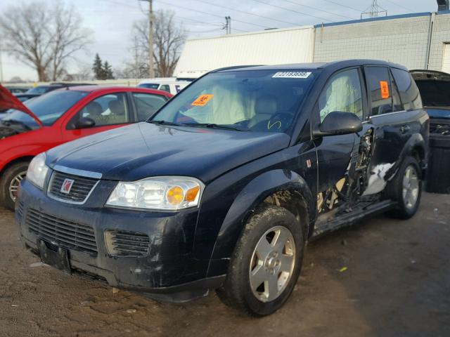 5GZCZ634X6S806959 - 2006 SATURN VUE BLACK photo 2