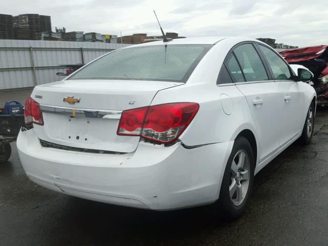 1G1PC5SB2E7297264 - 2014 CHEVROLET CRUZE LT WHITE photo 4