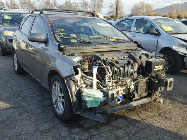 KNAFU5A29C5568909 - 2012 KIA FORTE EX GRAY photo 1