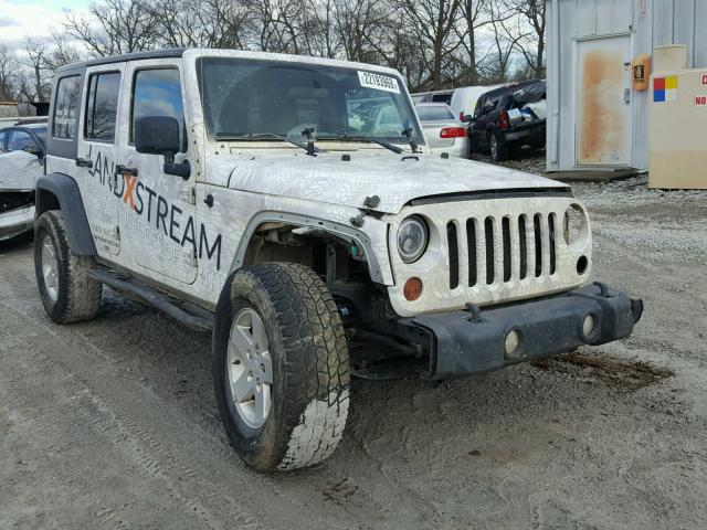 1J4BA3H15AL217218 - 2010 JEEP WRANGLER U WHITE photo 1