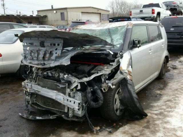 JTLZE4FE2A1105478 - 2010 TOYOTA SCION XB 银色 照片 2