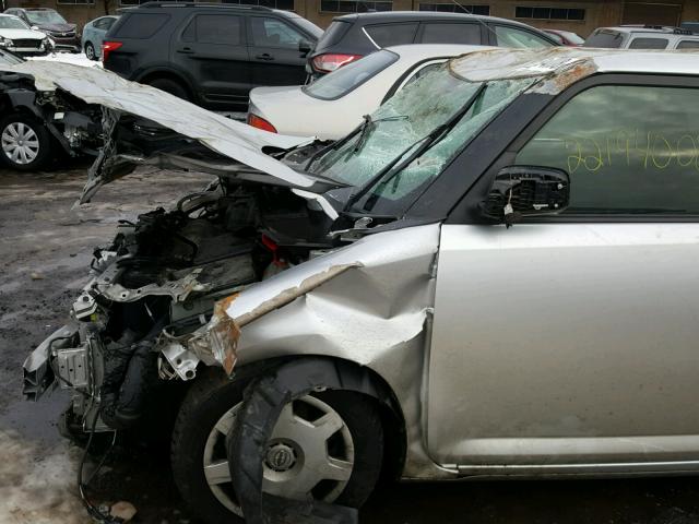 JTLZE4FE2A1105478 - 2010 TOYOTA SCION XB 银色 照片 9