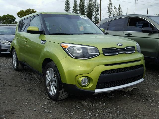 KNDJP3A53H7878827 - 2017 KIA SOUL + GREEN photo 1