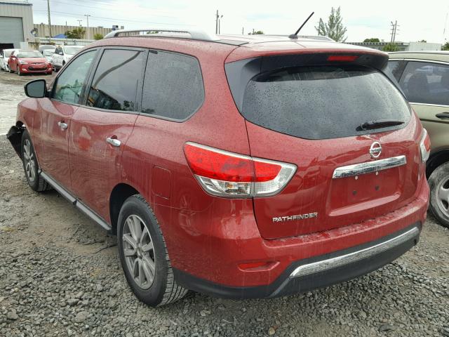 5N1AR2MN4GC604313 - 2016 NISSAN PATHFINDER RED photo 3