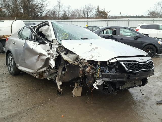 KNAGM4AD9D5051529 - 2013 KIA OPTIMA HYB SILVER photo 1