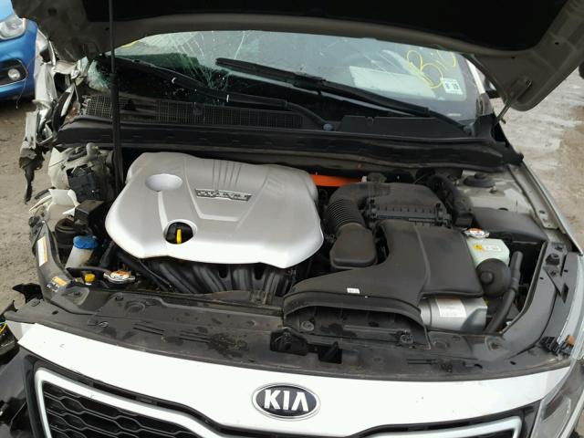 KNAGM4AD9D5051529 - 2013 KIA OPTIMA HYB SILVER photo 7