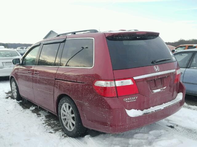 5FNRL38806B090920 - 2006 HONDA ODYSSEY TO MAROON photo 3