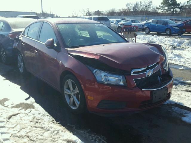 1G1PG5SC9C7367319 - 2012 CHEVROLET CRUZE LT RED photo 1