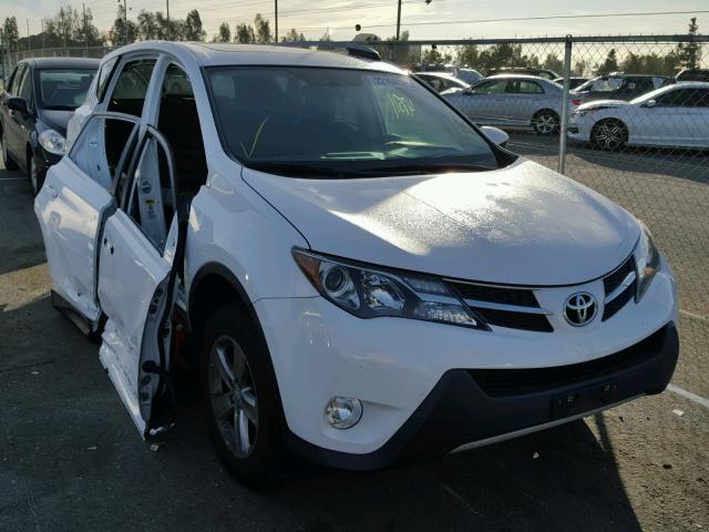 2T3WFREV9DW056117 - 2013 TOYOTA RAV4 XLE WHITE photo 1