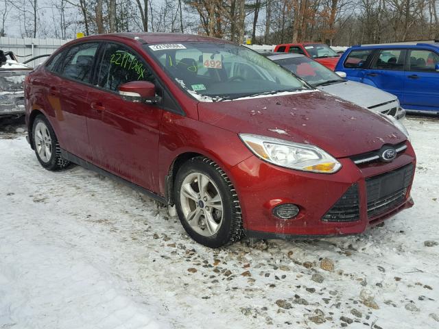 1FADP3F27EL257305 - 2014 FORD FOCUS SE RED photo 1