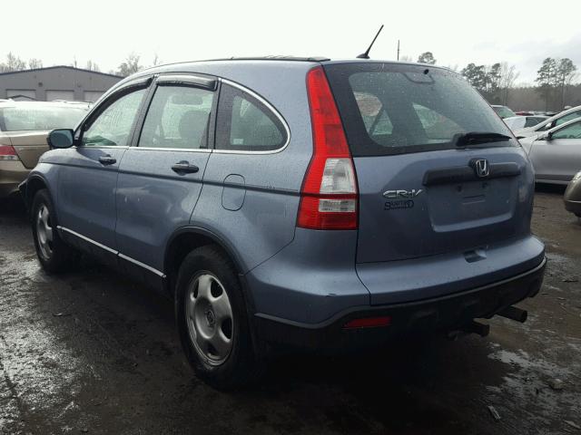 3CZRE38379G701243 - 2009 HONDA CR-V LX SILVER photo 3