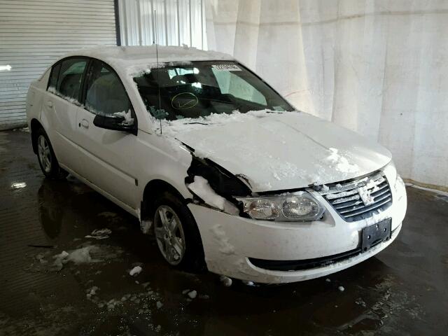 1G8AJ55F57Z210136 - 2007 SATURN ION LEVEL WHITE photo 1