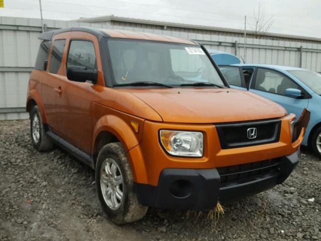 5J6YH28766L010865 - 2006 HONDA ELEMENT EX ORANGE photo 1