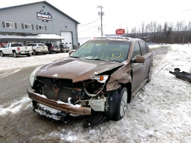 4S3BMBK62B3253302 - 2011 SUBARU LEGACY 2.5 BROWN photo 2