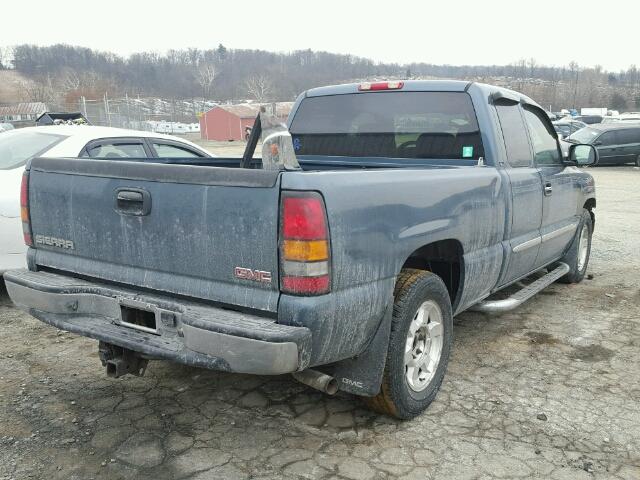 1GTEC19ZX7Z187581 - 2007 GMC NEW SIERRA BLUE photo 4