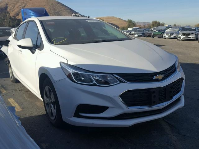 1G1BC5SM0G7285371 - 2016 CHEVROLET CRUZE LS WHITE photo 1