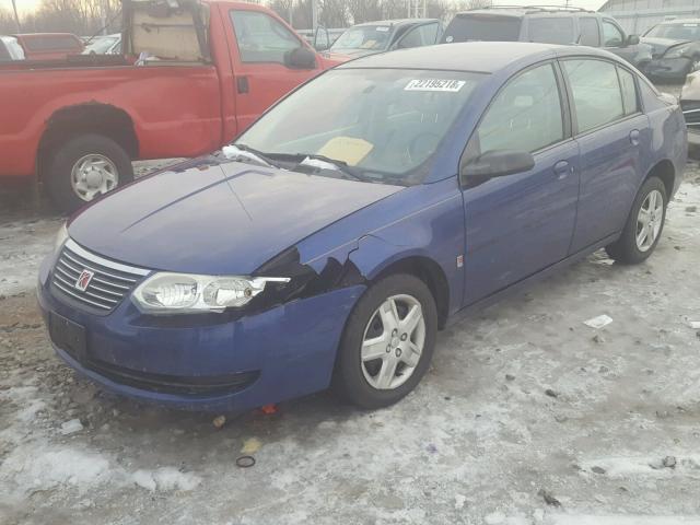 1G8AJ55F86Z206953 - 2006 SATURN ION LEVEL BLUE photo 2