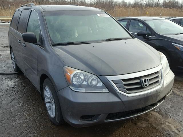 5FNRL38708B012356 - 2008 HONDA ODYSSEY EX GRAY photo 1