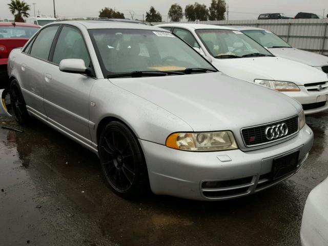 WAURD68D31A047599 - 2001 AUDI S4 2.7 QUA SILVER photo 1