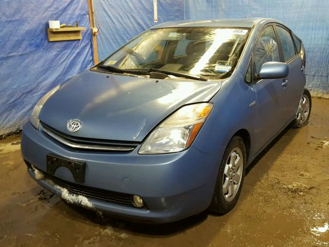 JTDKB20U287709369 - 2008 TOYOTA PRIUS BLUE photo 2