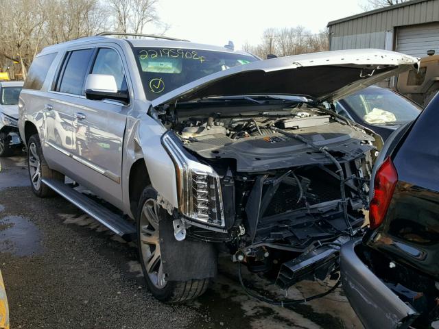 1GYS4TKJ2FR635630 - 2015 CADILLAC ESCALADE E SILVER photo 1