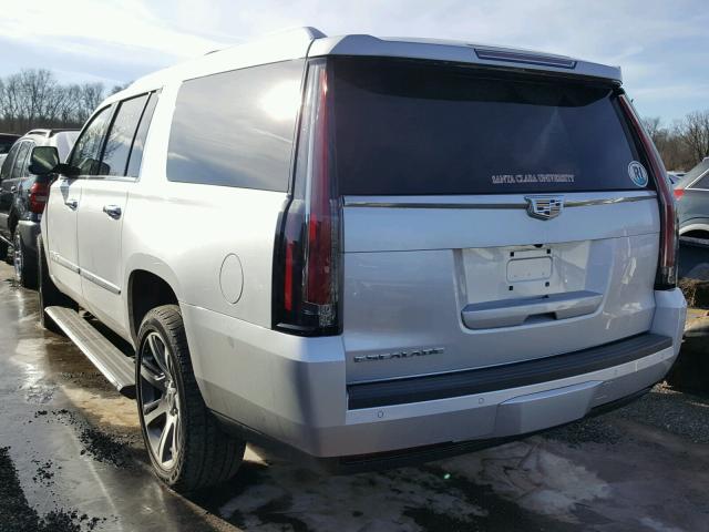 1GYS4TKJ2FR635630 - 2015 CADILLAC ESCALADE E SILVER photo 3