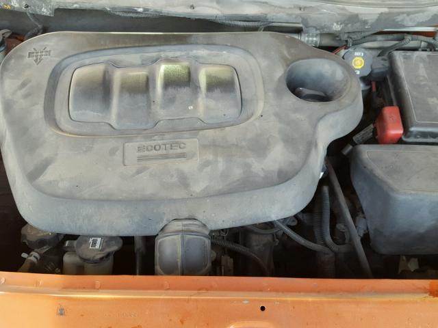 3GNDA23D07S621385 - 2007 CHEVROLET HHR LT ORANGE photo 7