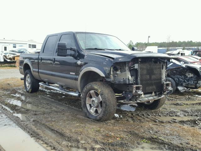 1FTSW21P37EA49284 - 2007 FORD F250 SUPER BLACK photo 1